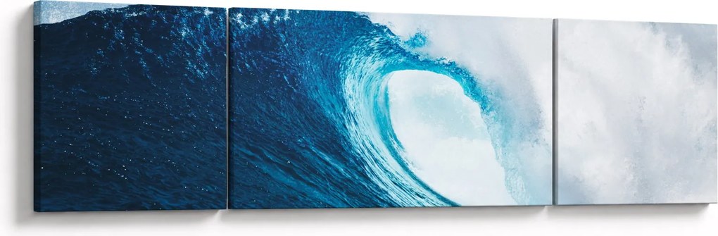 Obraz - Fala oceaniczna (170x50 cm)