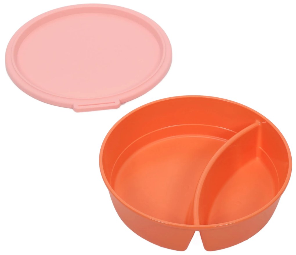 Miska z przegródką i pokrywką NORA BOX, 1,1 l, KOZIOL