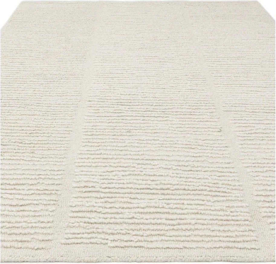 Wełniany dywan tkany ręcznie w kolorze kości słoniowej 120x170 cm Zennith Column – Asiatic Carpets