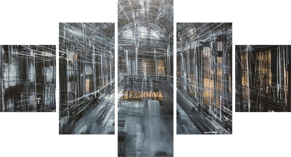 Obraz wnętrza starego budynku (125x70 cm)