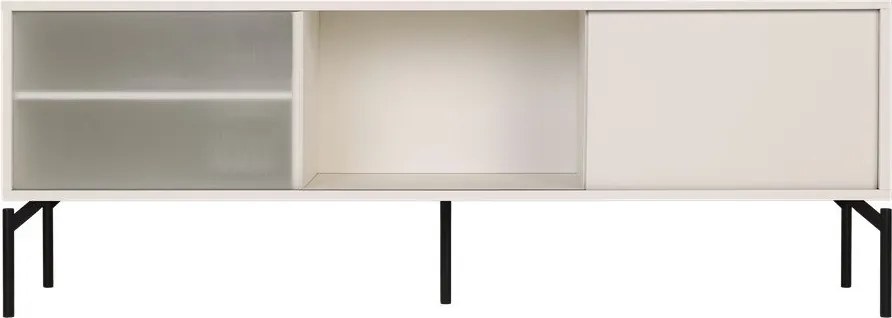 Szarobeżowa szafka pod TV 160x60x42 cm Met – noo.ma
