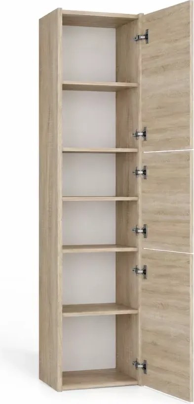 Szafka łazienkowa Stella 40 cm 3-drzwiowa odporna na promieniowanie UV