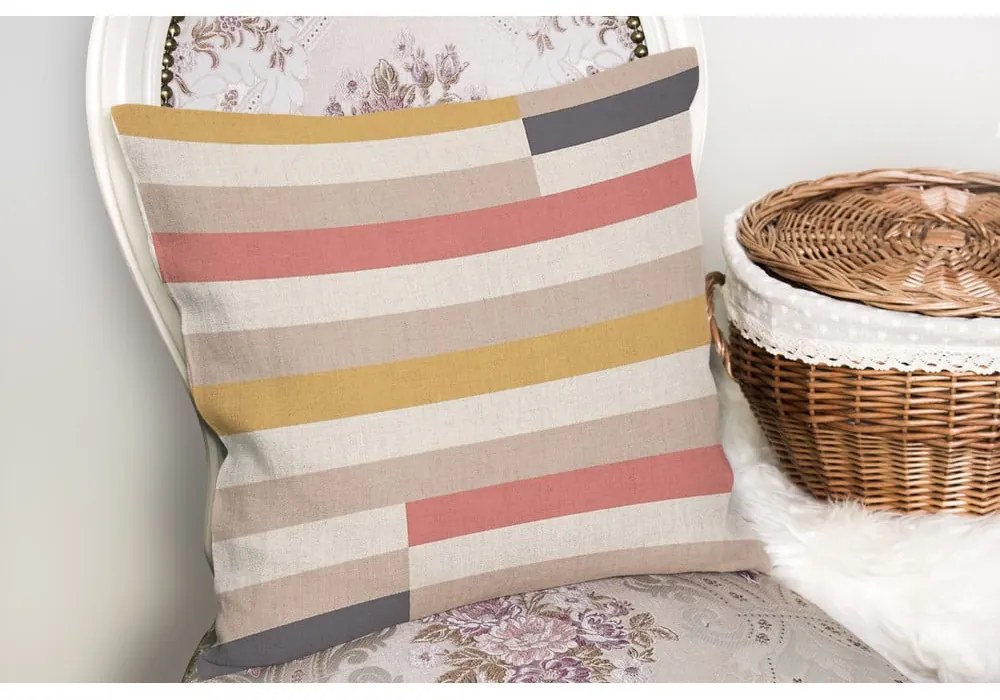 Poszewka na poduszkę 43x43 cm Rosy Bandas – Mila Home