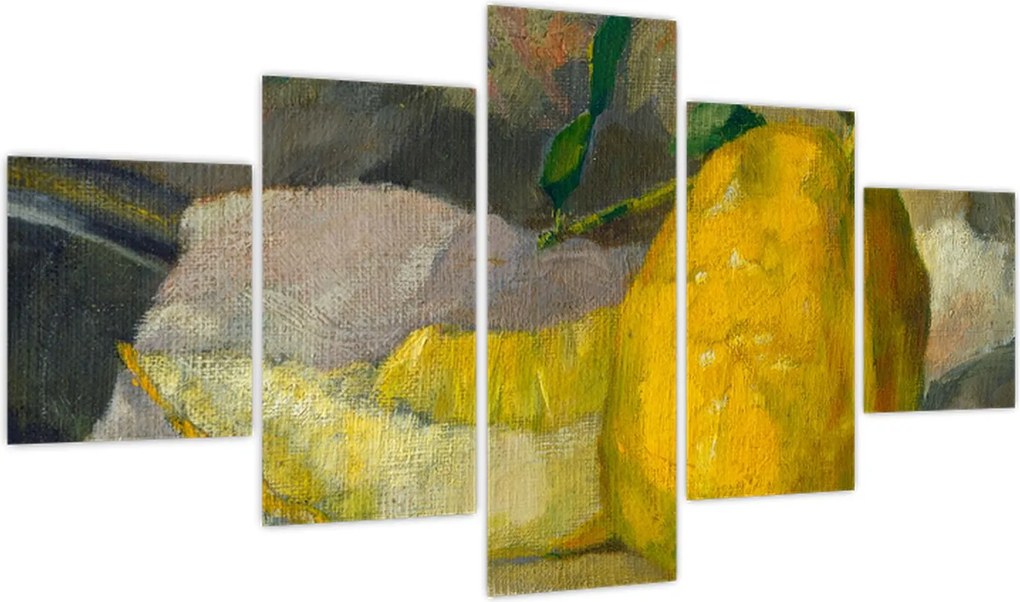 Obraz - French 19th Century, Melon and Lemon, reprodukcje (125x70 cm)