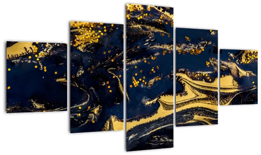 Obraz abstrakcji (125x70 cm)