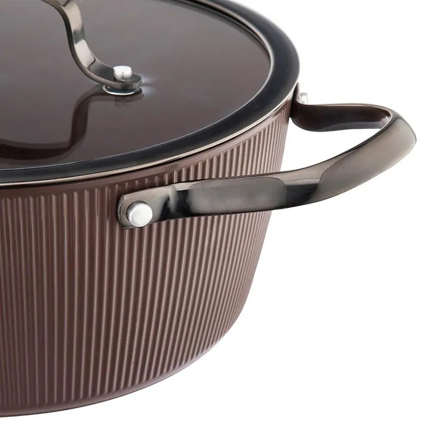 Valdinox Rondel z pokrywką Stripes 20 cm, 2,2 l, 20 cm