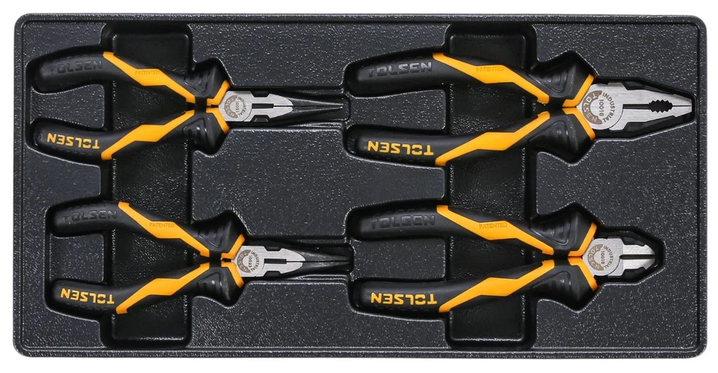 Tolsen Wózek warsztatowy mobilny na narzedzia, w tym 189 narzędzi, 7 szuflad