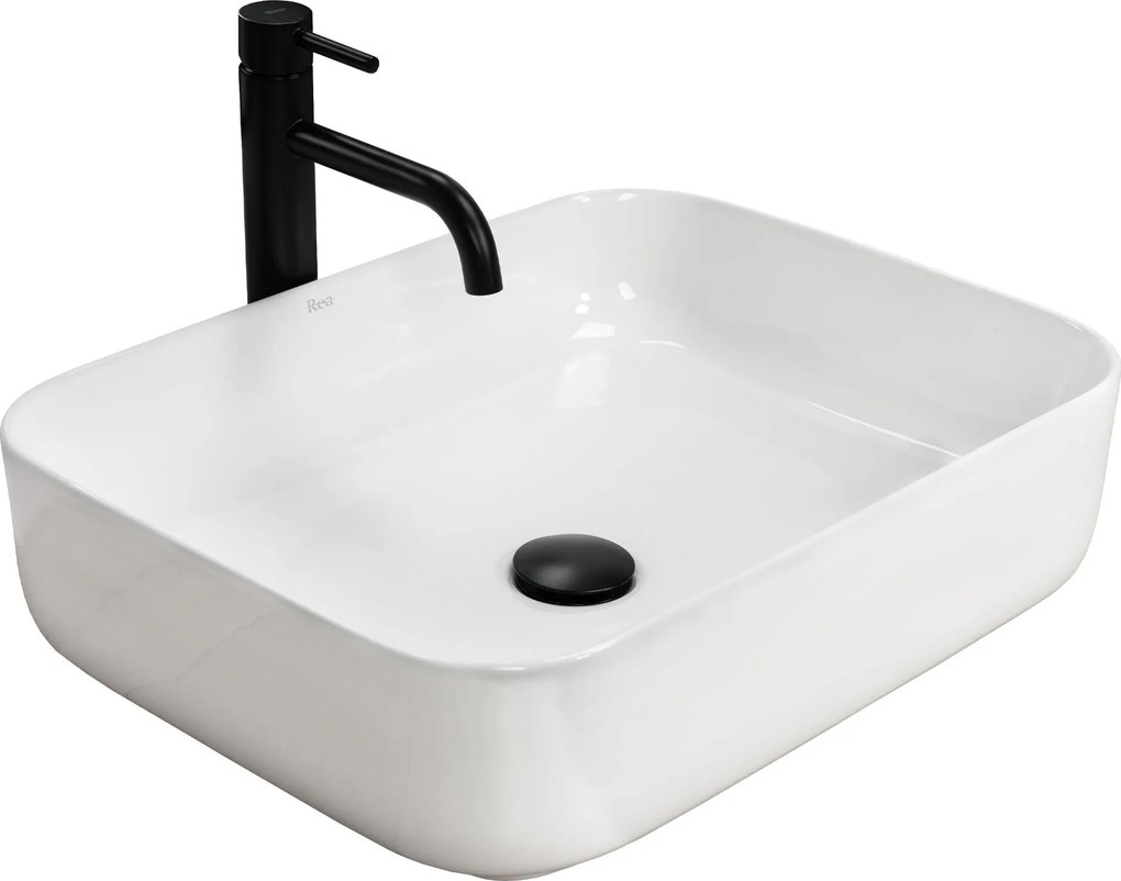 Umywalka nablatowa Rea Demi Slim