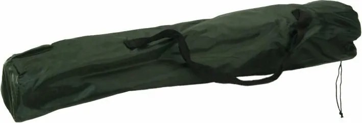 Turystyczne kampingowe krzesło składane zielone z miejscem na napoje