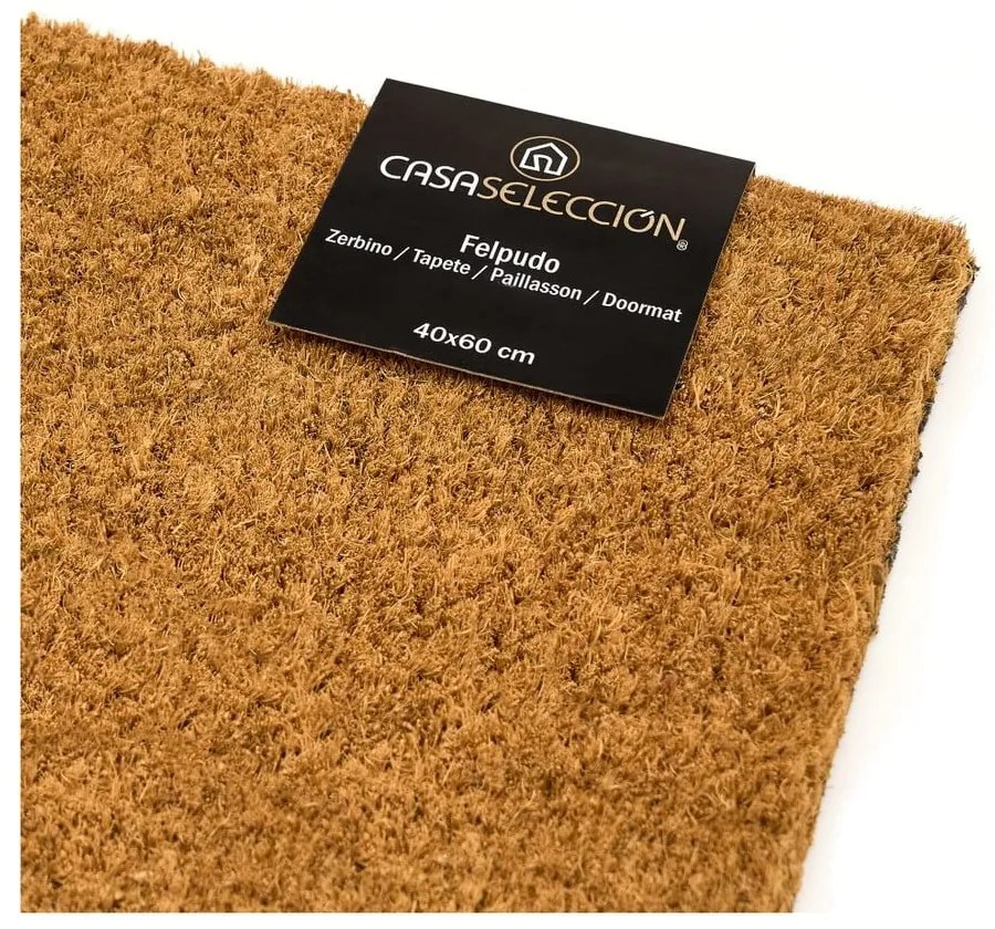 Wycieraczka z włókna kokosowego 60x40 cm Trap – Casa Selección