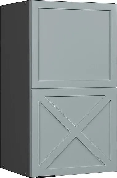 Szafka ścienna jasnoniebiesko-szary 40x34.1x72 fame-line