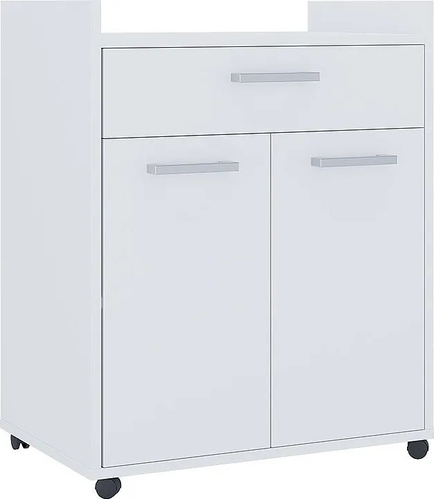 Kontener na rolki biały 60x40x77.4 ansel