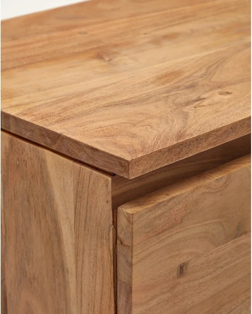 Komoda z litego drewna akacjowego w naturalnym kolorze 200x88x40 cm Uxue – Kave Home