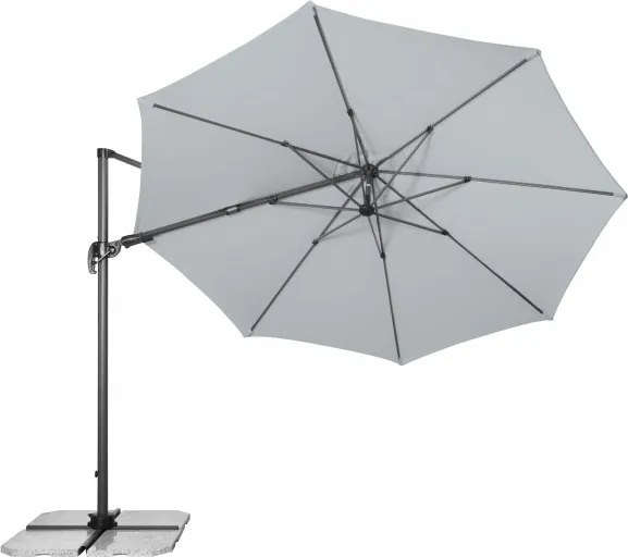 Derby RAVENNA 330 cm jasnoszara