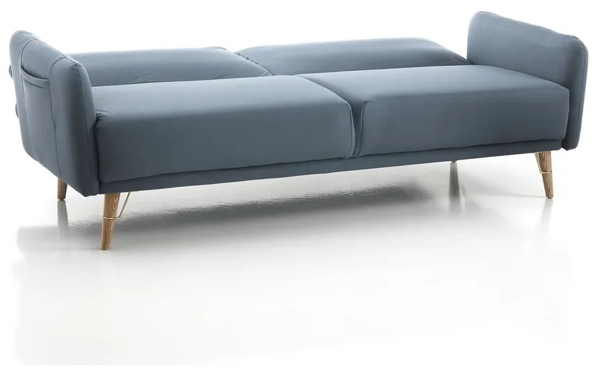 Niebieska rozkładana sofa Tomasucci Cigo, szer. 210 cm