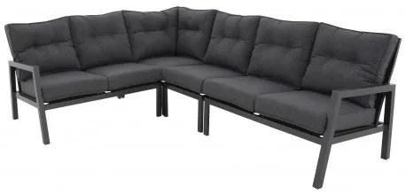 EXPERT LOUNGE - aluminiowy zestaw ogrodowy 3+1+1
