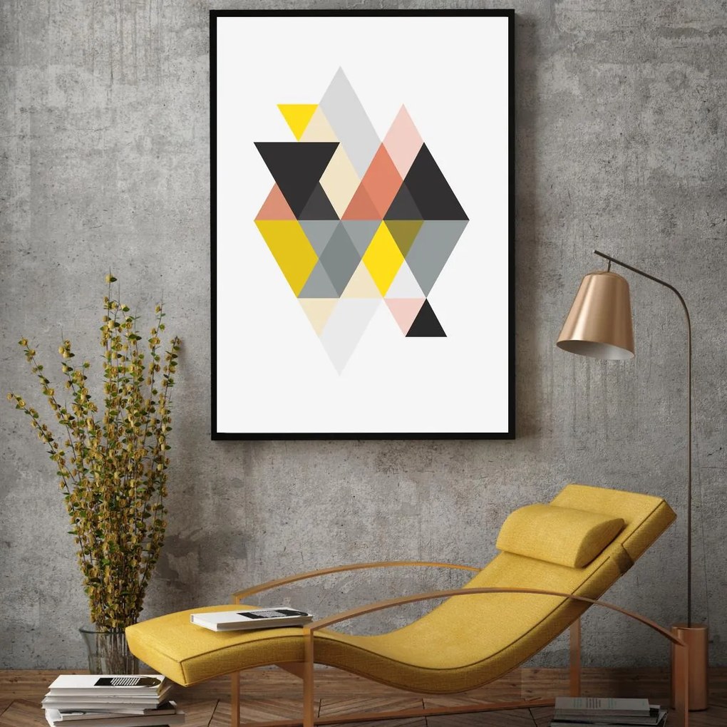 Plakat - Triangle Geometrica (A4)