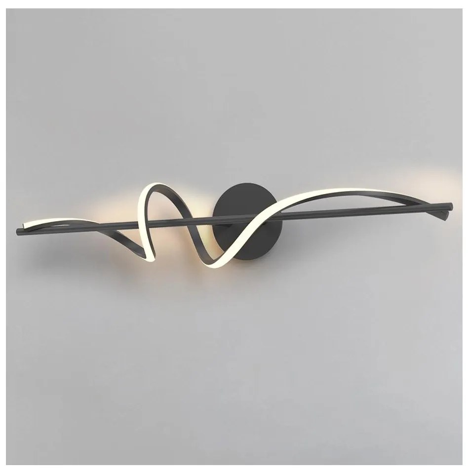 ONLI - LED Kinkiet TWIST LED/25W/230V 4000K czarny