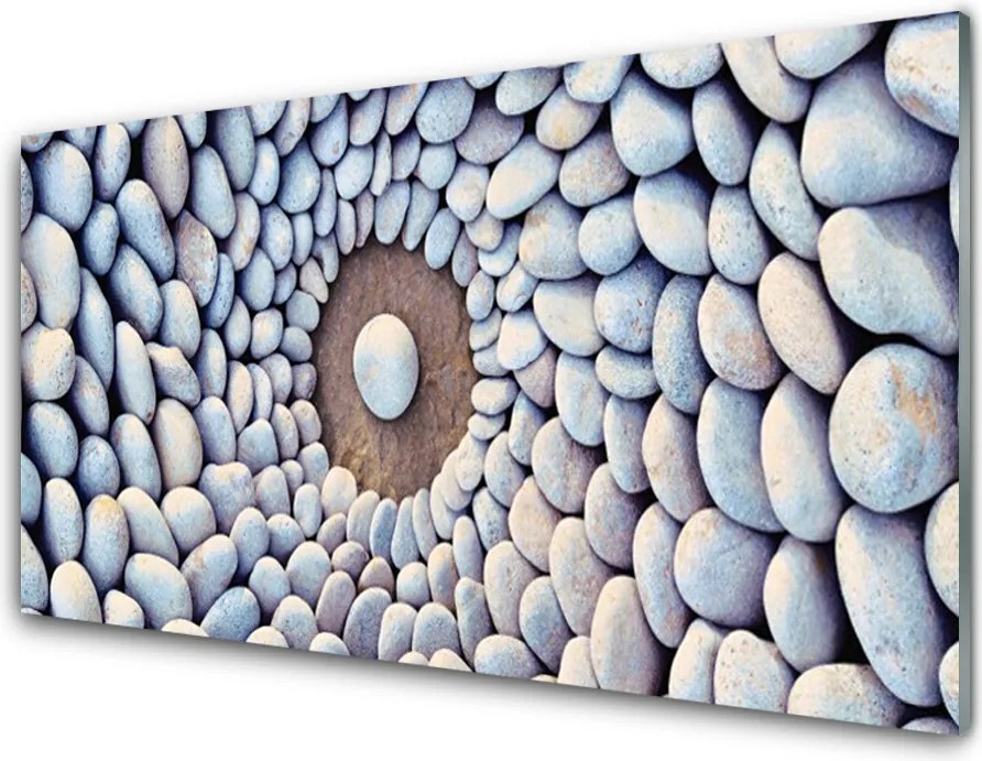 Panel Kuchenny Abstrakcyjny Układ Kamieni