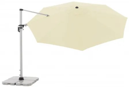 ACTIVE 370 cm - wahadłowy parasol ogrodowy z drążkiem bocznym : Substancja Desen - 820