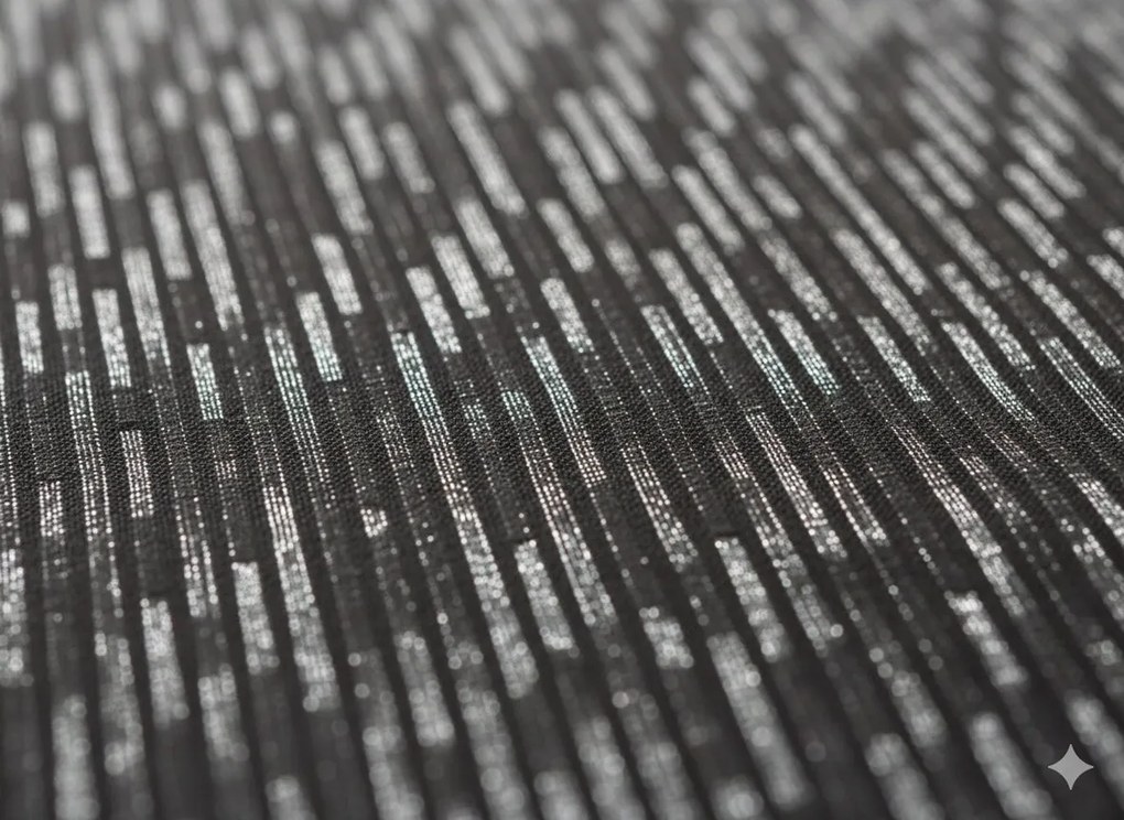 Podkładka pod Talerz Czarna Mata na Stół 33x45cm dekoracyjna Tekstylna