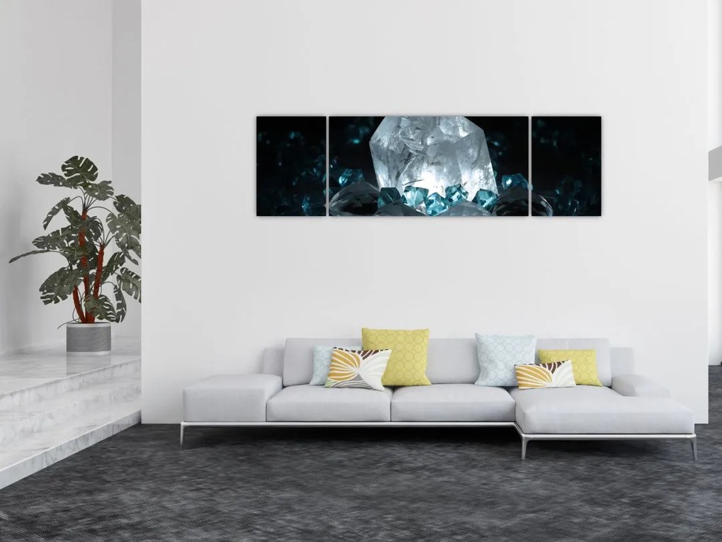 Obraz kryształu (170x50 cm)