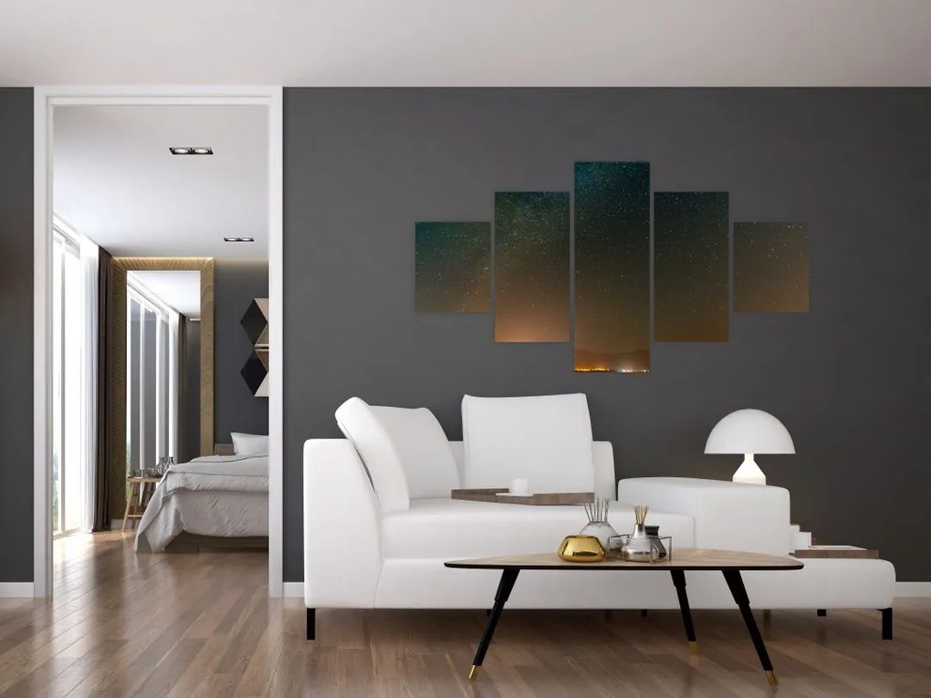 Obraz Drogi Mlecznej (125x70 cm)