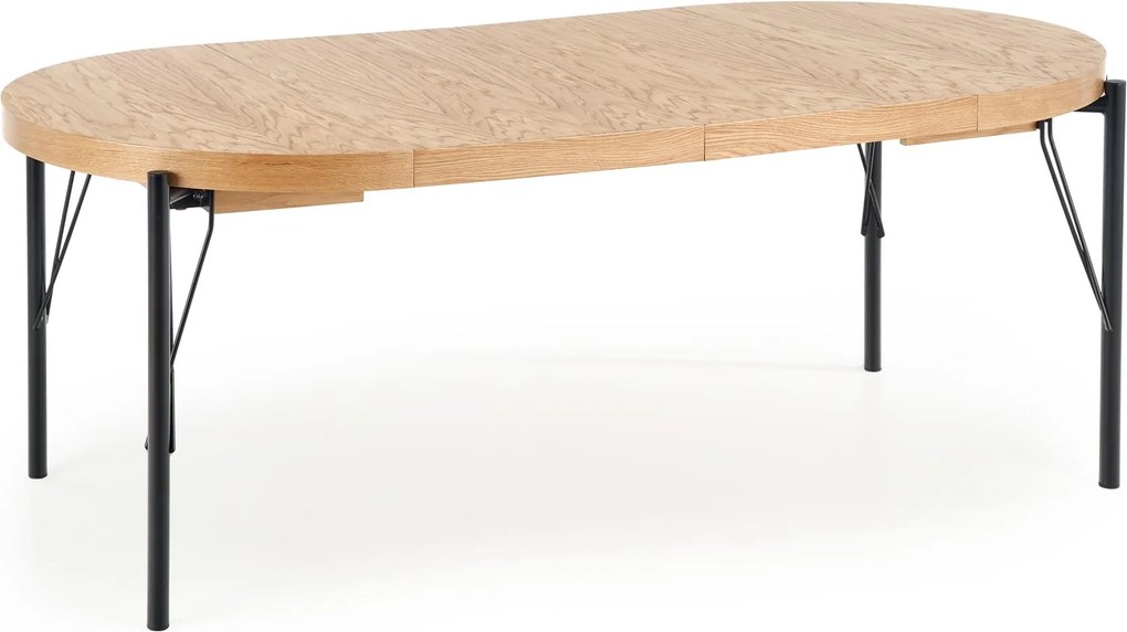 Okrągły stół jadalniany z funkcją rozkładania Inferno