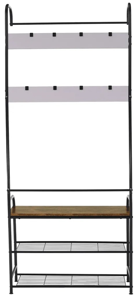 Stojak na buty Kelam, 79 x 32 x 185 cm