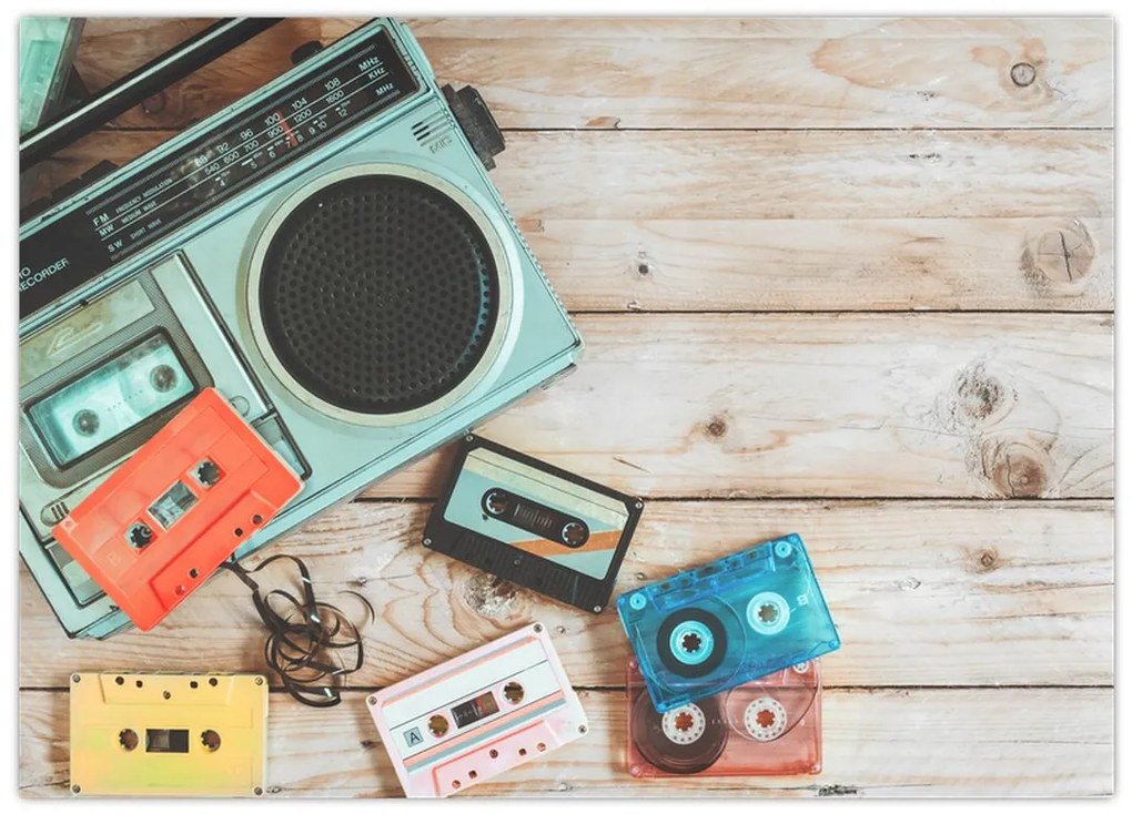 Obraz - Radio retro (70x50 cm)