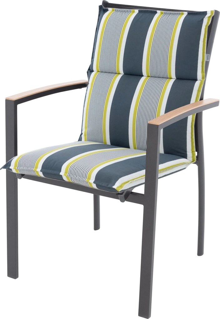 Doppler SPIRIT 2091 - zestaw 4 szt. poduszek na krzesło z niskim oparciem