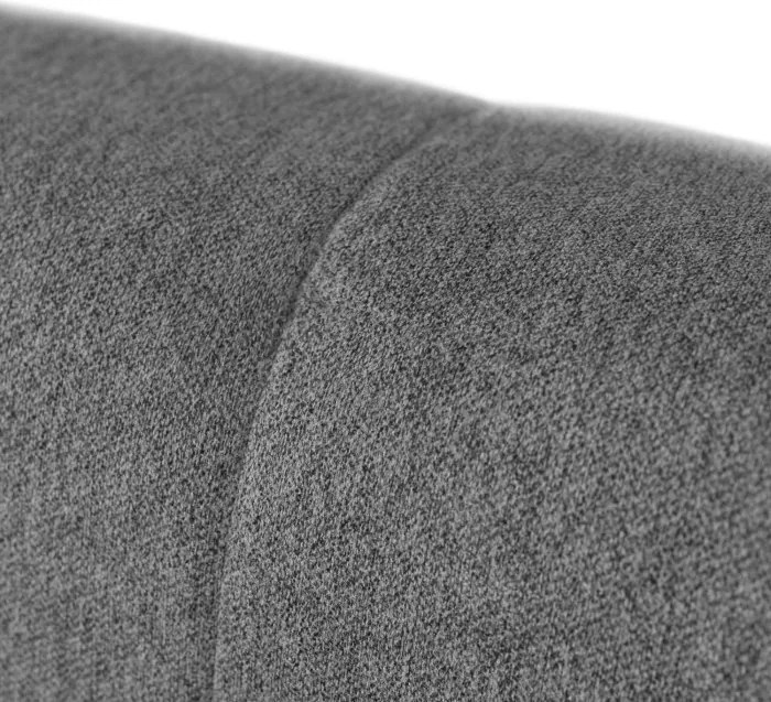 Sofa z Funkcją Spania ASPEN Wersalka Rozkładana Dwuosobowa Szara Nowoczesna do Salonu