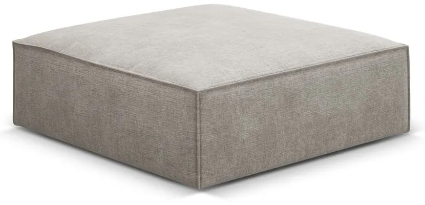 Jasnoszary podnóżek Vanda – Mazzini Sofas