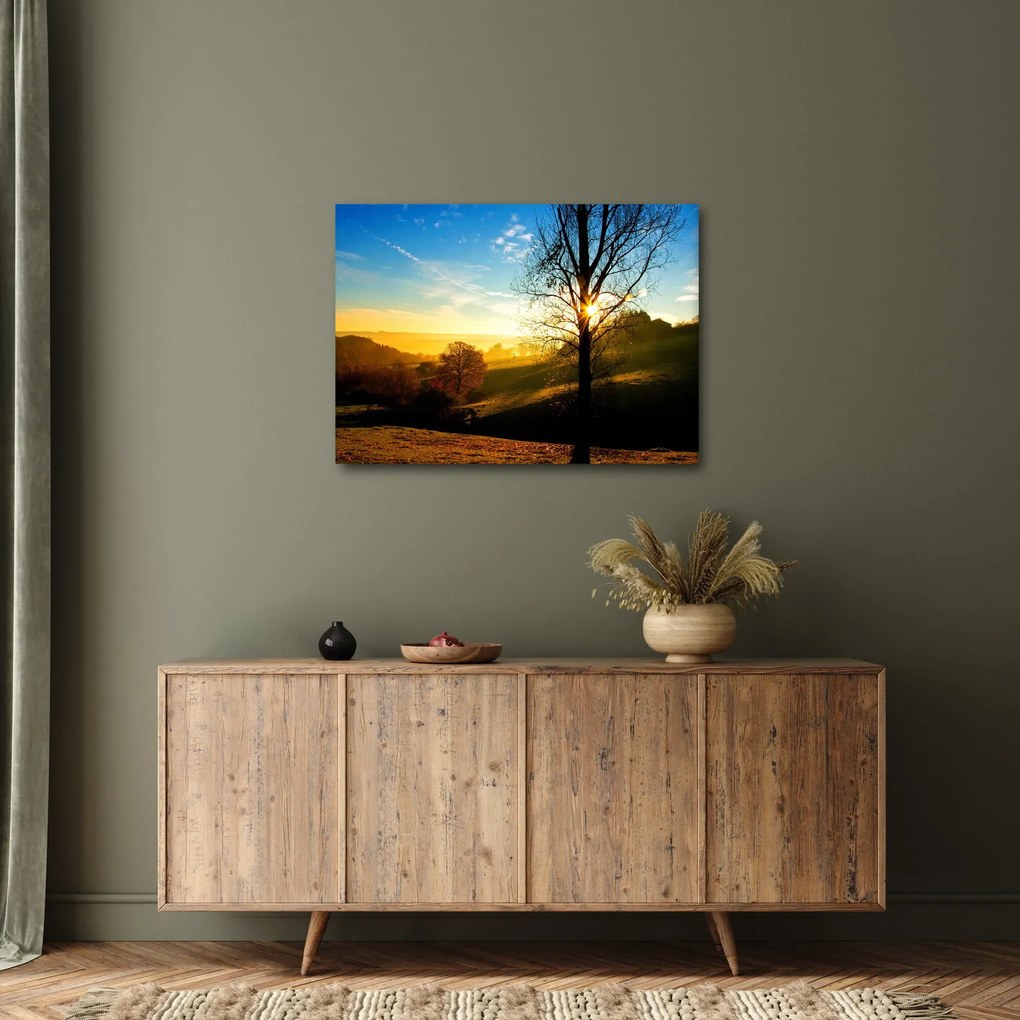 Obraz wschodu słońca (70x50 cm)