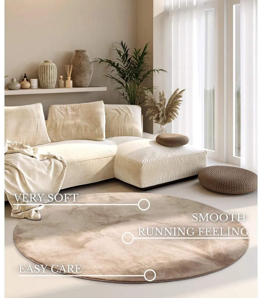 Kremowy okrągły dywan ø 200 cm Leon – Villeroy&amp;Boch