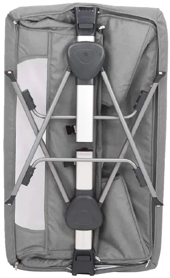 Jasnoszara dostawka do łóżka dla niemowlaka Z0-W92