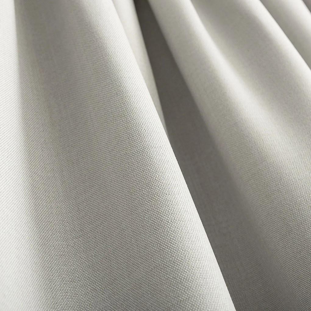 Zasłona zaciemniająca na taśmie marszczącej blackout strukturalny szary 140 x 280 cm 1 szt.