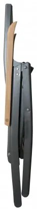 CONCEPT teak FSC - ogrodowy aluminiowy fotel rozkładany