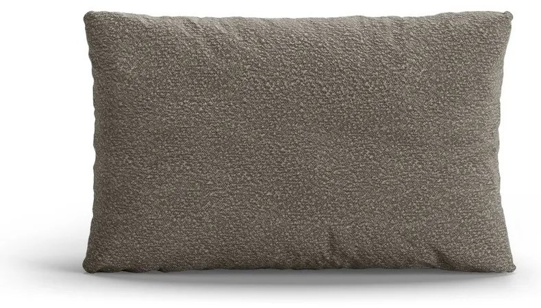 Szara poduszka na sofę z materiału bouclé Poppy – Micadoni