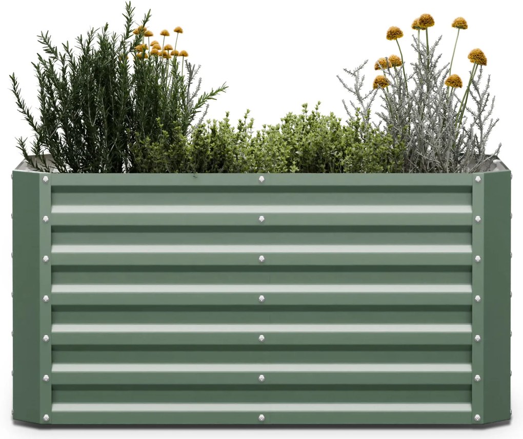 Blumfeldt Terrabox 120x60x60 cm Skrzynia na warzywa Zielony
