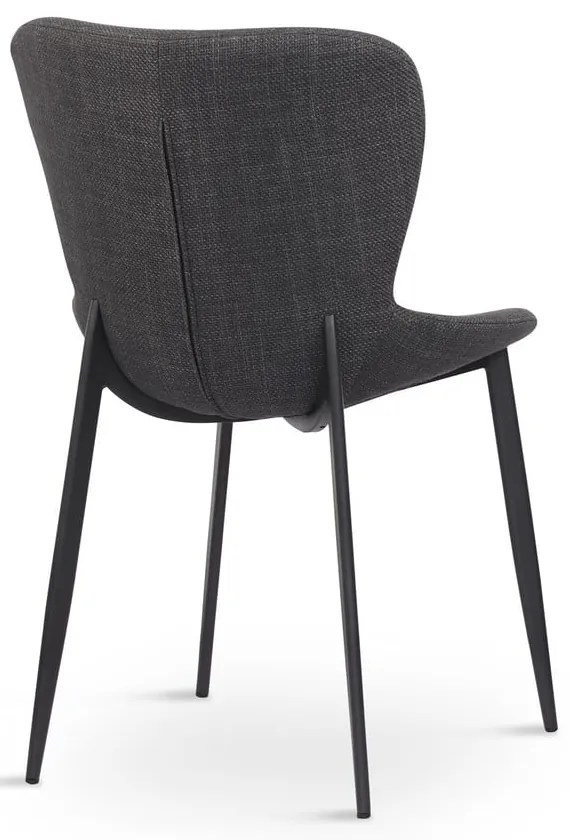 Ciemnoszare krzesło Ross – Unique Furniture