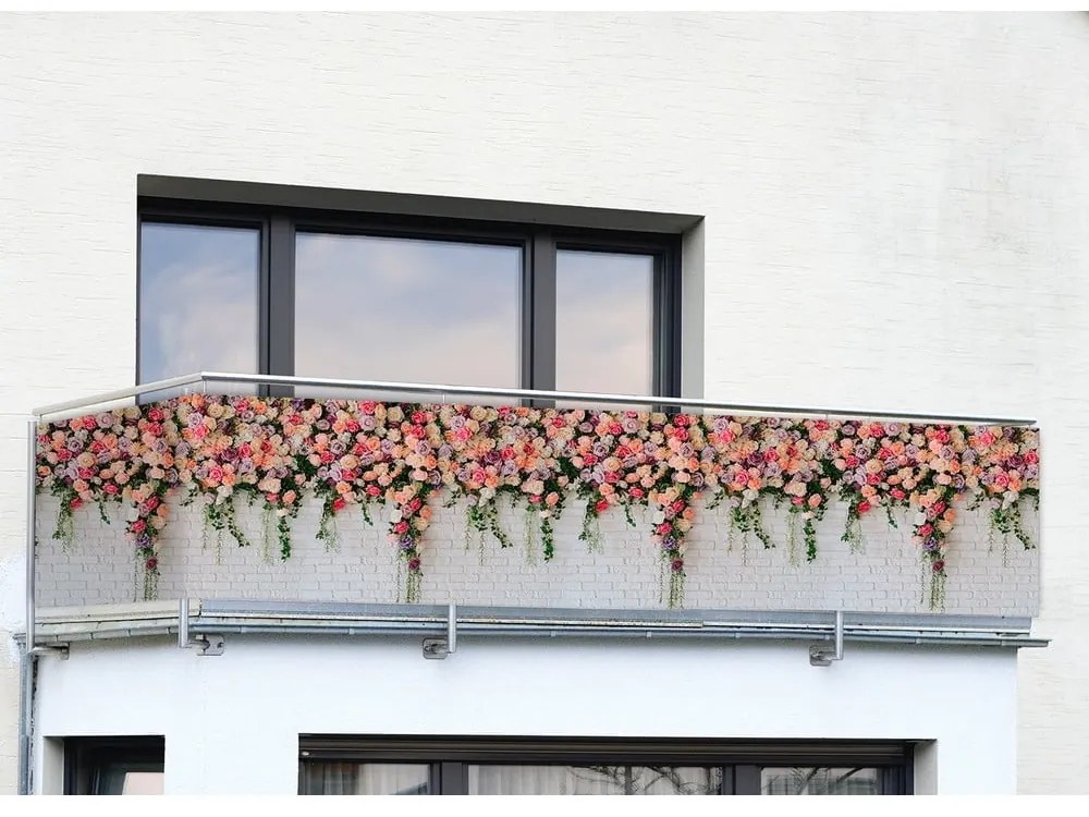 Osłona balkonowa 500x85 cm Roses – Maximex