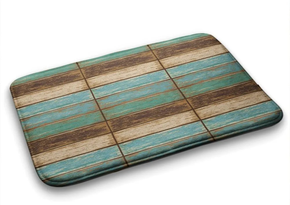 Dywanik łazienkowy Dywanik łazienkowy Drewno wzór