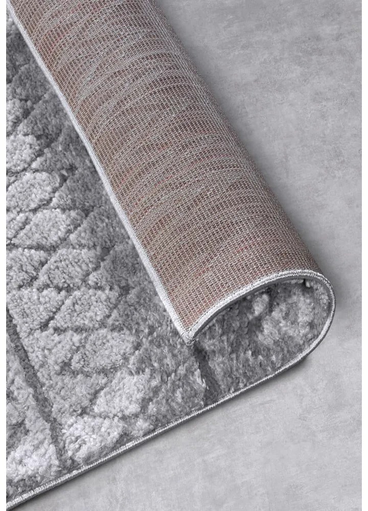 Szary chodnik 80x240 cm Itinerance Light Grey – Elle Decoration