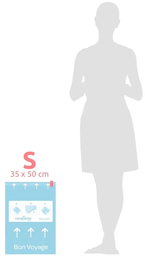 Worki próżniowe zestaw 6 szt. Roll Up S – Compactor