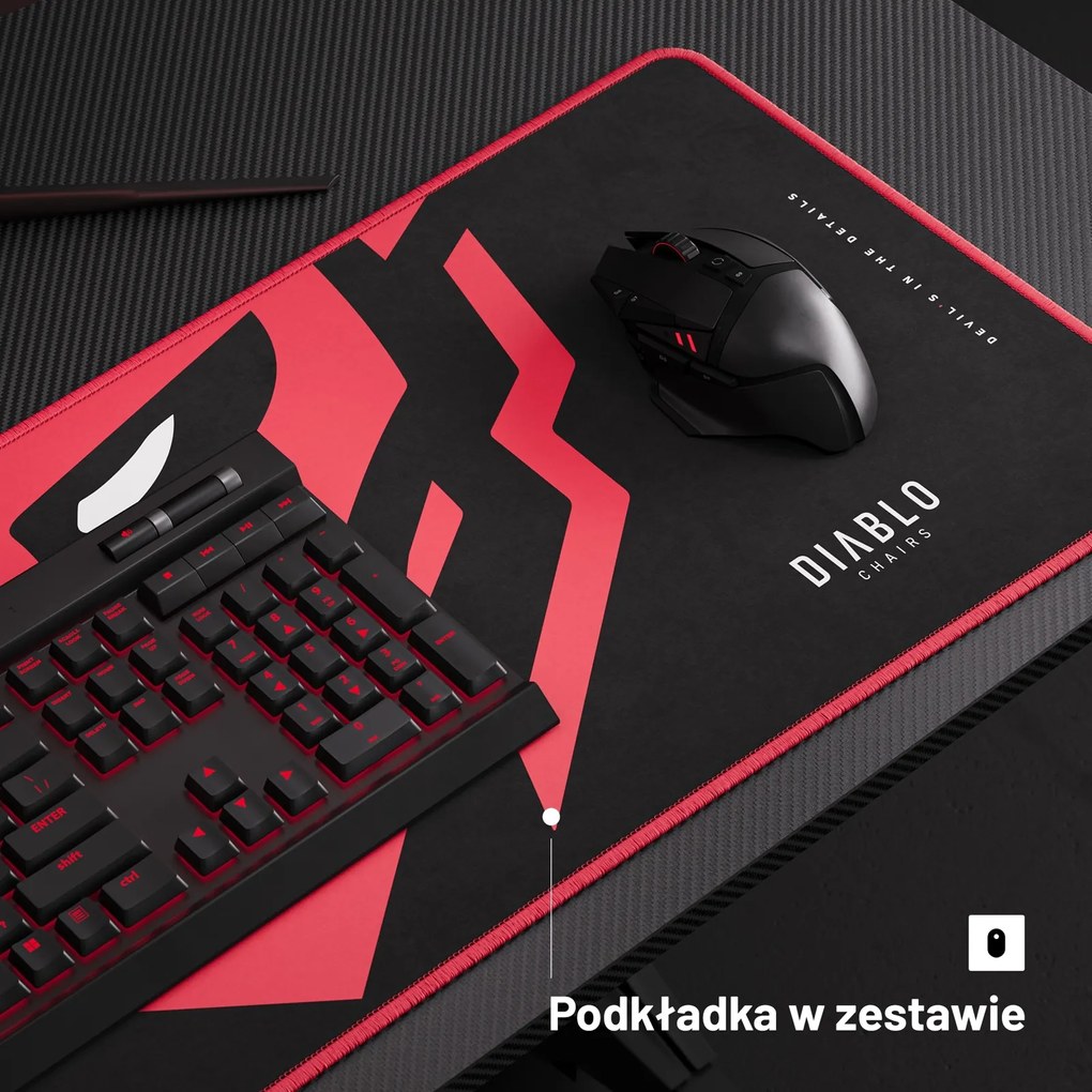 Biurko dla graczy Diablo X-Mate 1000