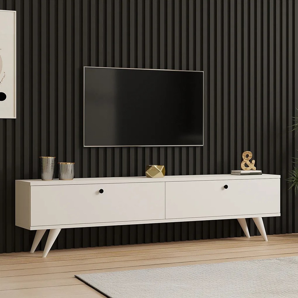 Stolik pod telewizor Paris White