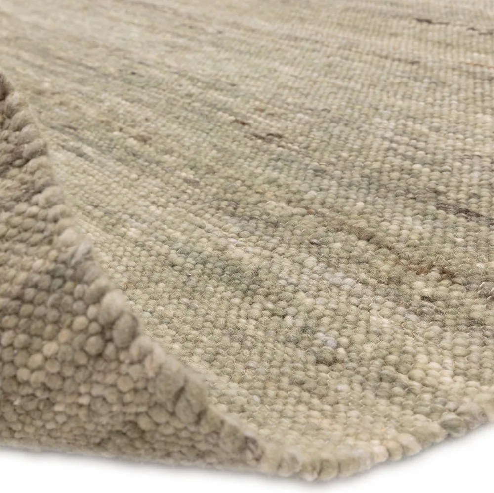 Dywan z mieszanki wełny dwustronny/tkany ręcznie w kolorze khaki 160x230 cm Birkdale Pistachio – Asiatic Carpets