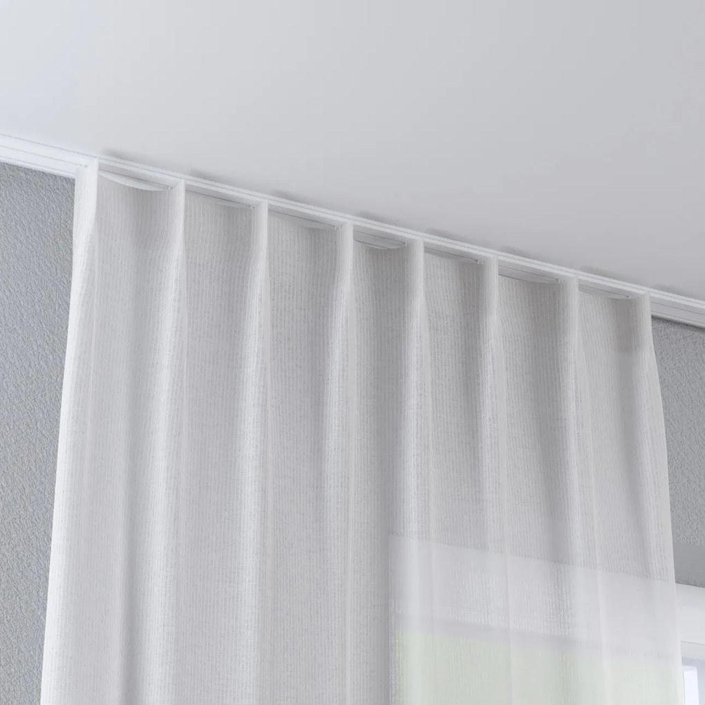 Zasłona na haczykach flex pojedynczych