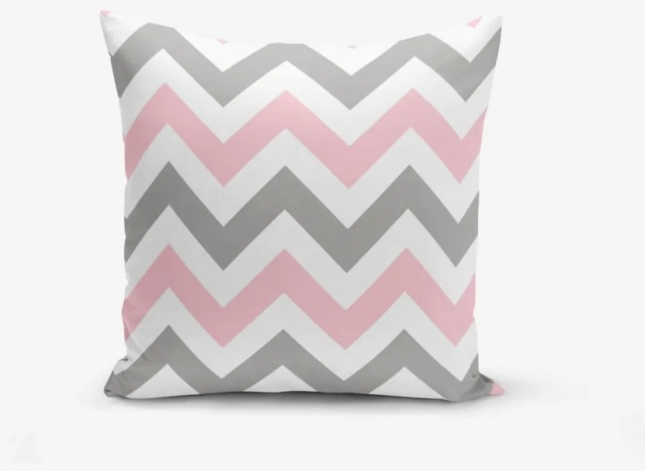 Poszewka na poduszkę Minimalist Cushion Covers Zigzag Modern, 45x45 cm